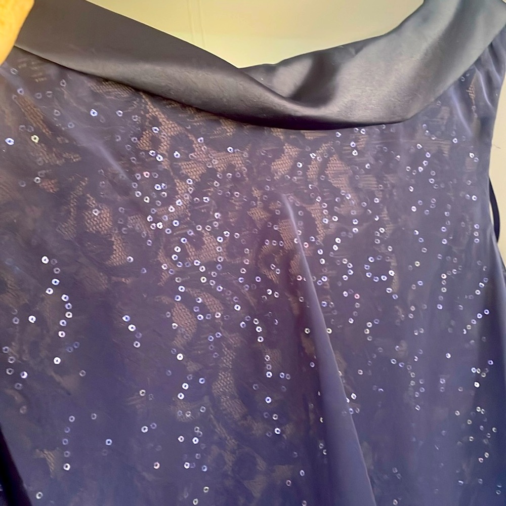 New navy blue cocktail dress